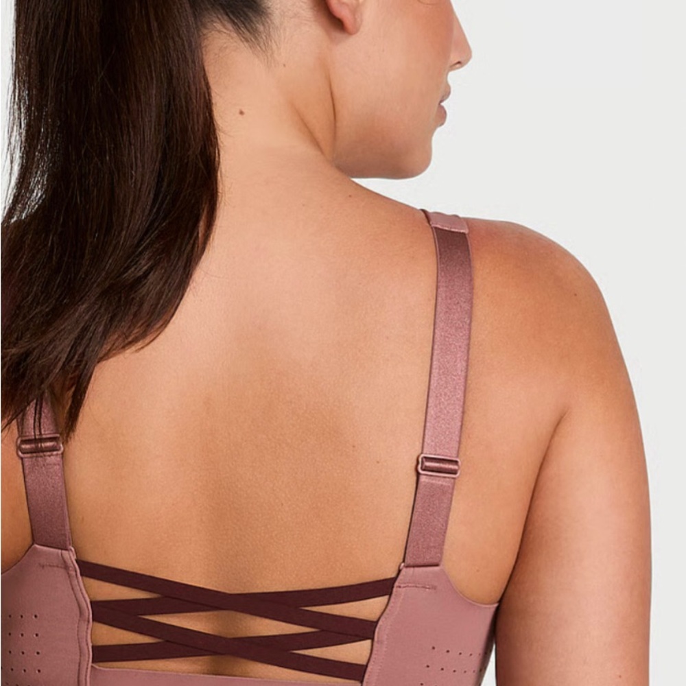 Victoria Secret nwt Front-Zip Comfort Bra in Dusty Rose - 34B - Picture 2 of 6
